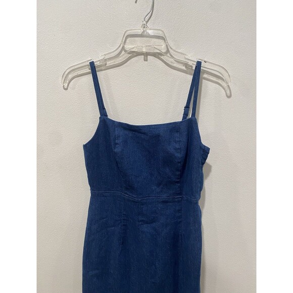 Jason Wu Navy Midi Dress - Picture 3 of 8